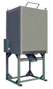 Электропечь для прокалки флюса ЭПФ-120/450 (380 В, 11.2 кВт, на 180 кг, 450 С)